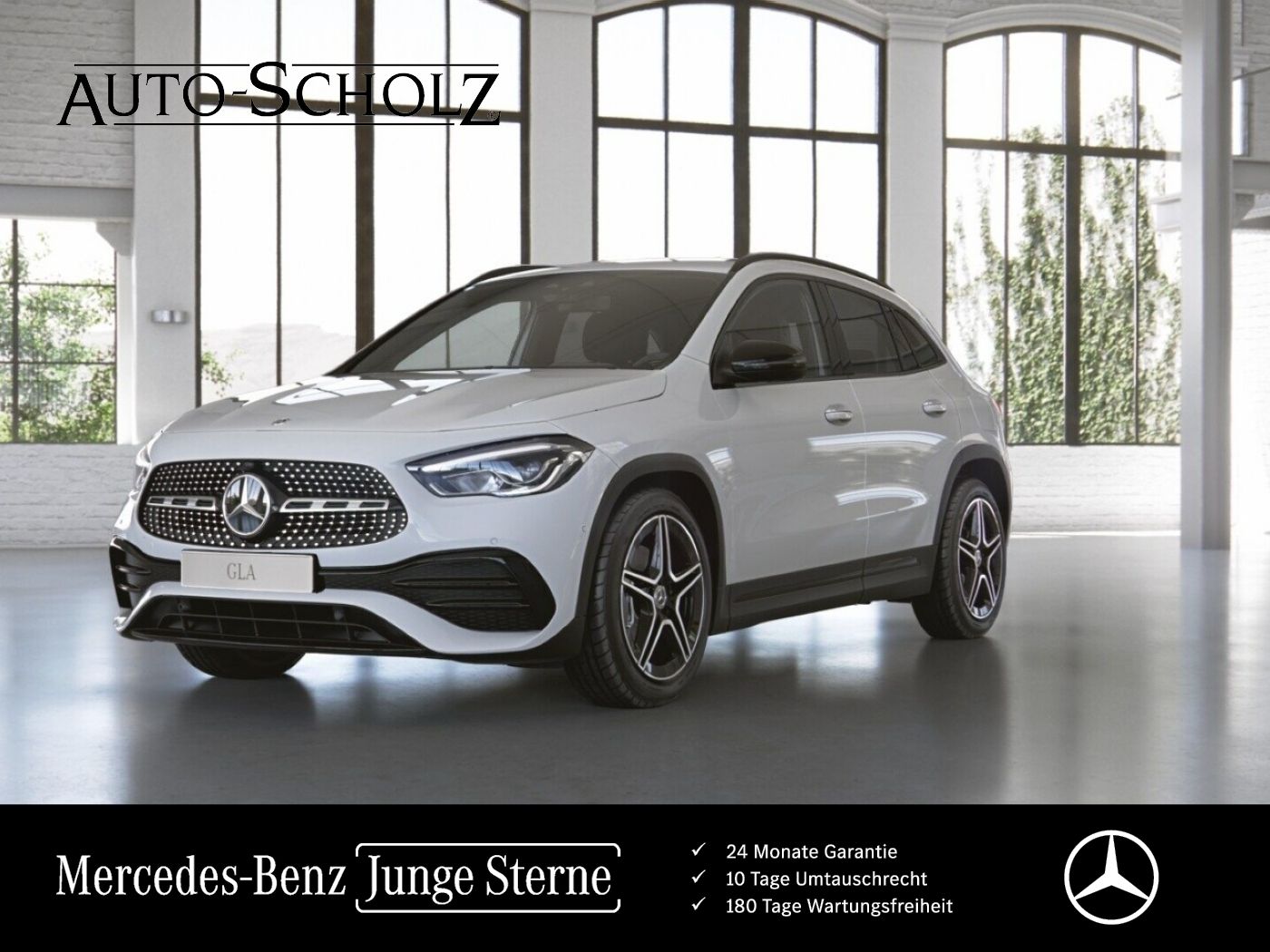 MERCEDES-BENZ GLA 250 e AMG+NIGHT+AHK+KEYLESS+AMBI+LED+FLA+KAM