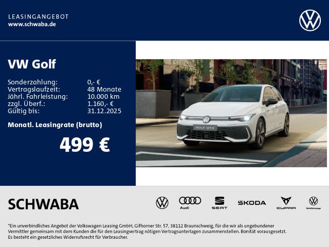 Golf GTE 1,5 eHybrid 130kW DSG *AHK*NAVI*HEADUP*