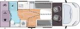 Chausson Teilintegrierte 630 Titanium Line Kompressor Küh - Chausson Wohnwagen & Wohnmobile