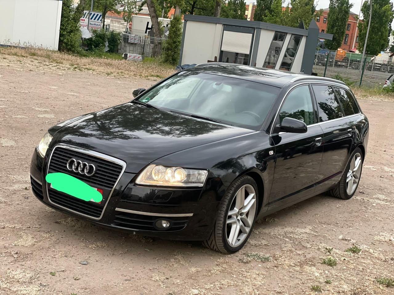 Audi A6 2006 — rear view
