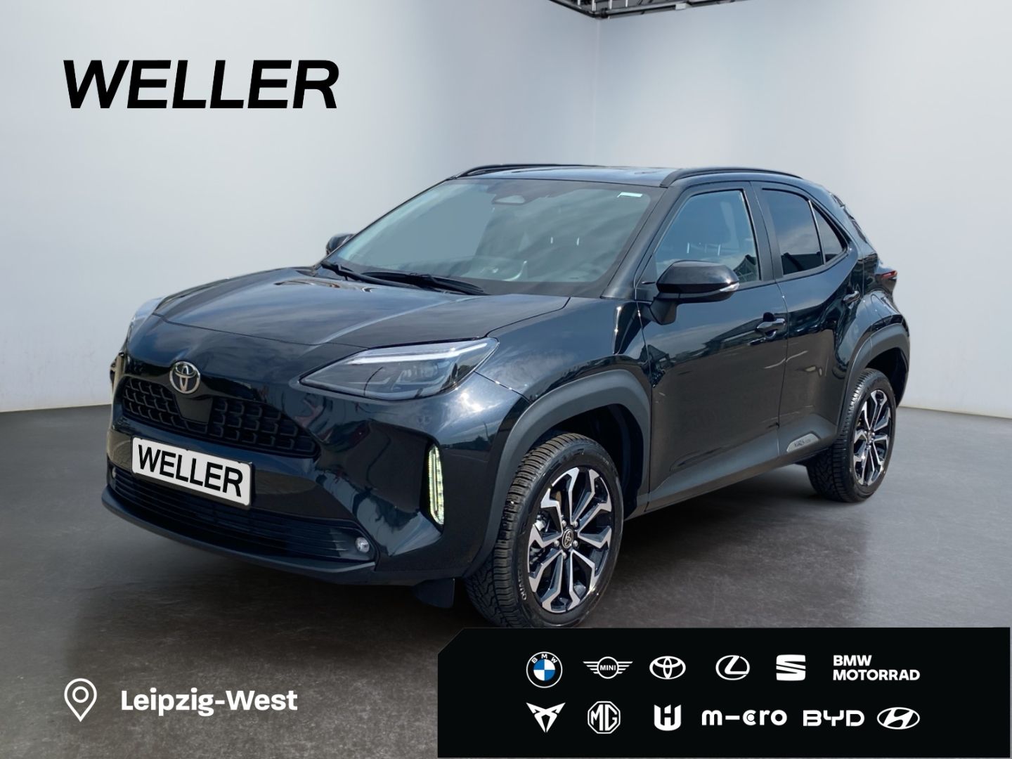 Toyota Yaris Cross 2025, 1.5 hibrīds, Automāts, SUV/Apvidus, Melns — Latvijā