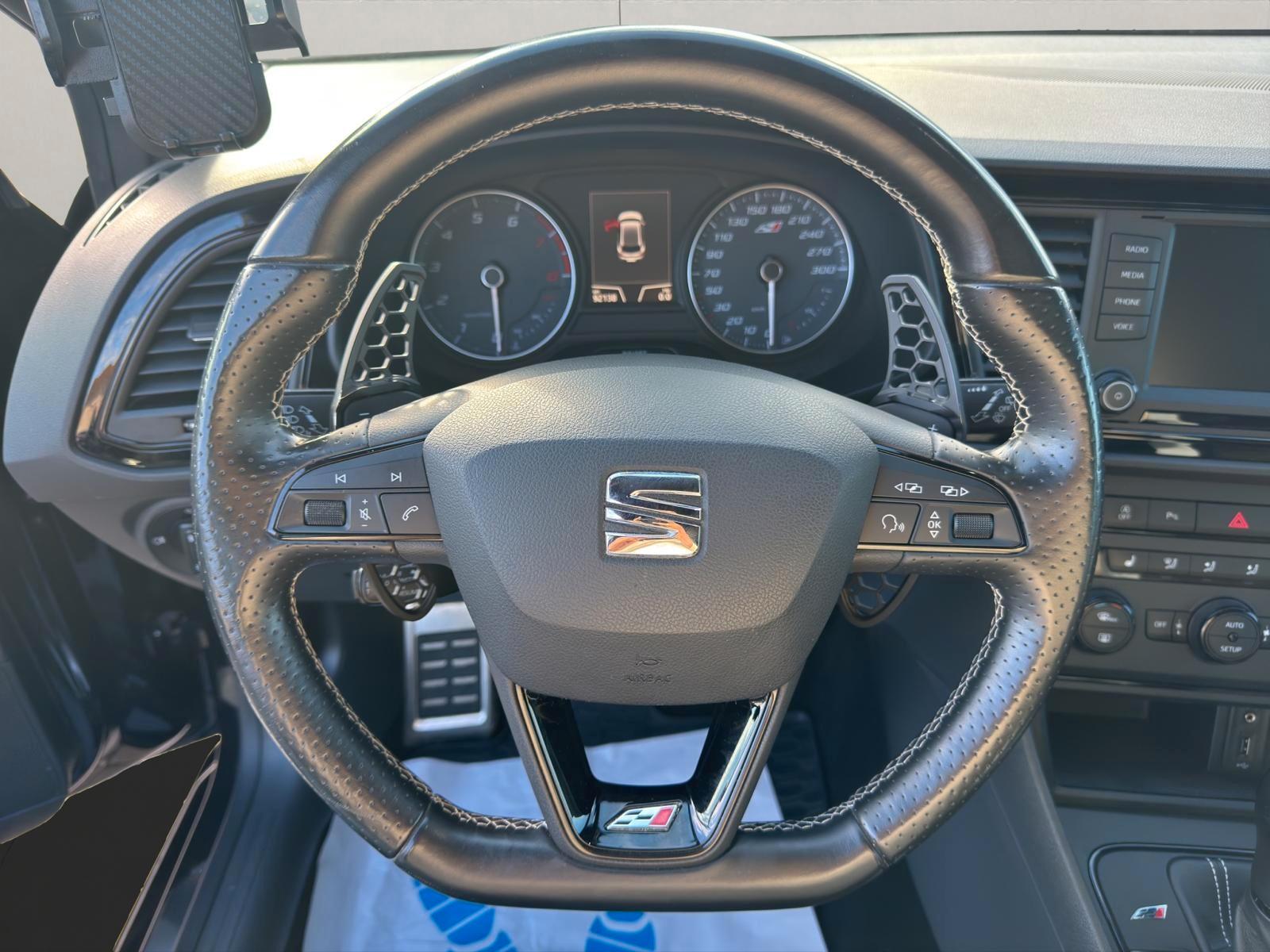 Seat Leon Cupra 2.0 280ch -1 ère main - Sièges sports alcantara - Led - Vitres teintées