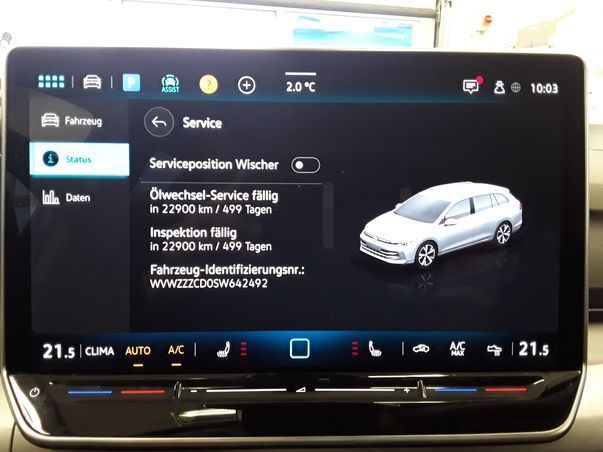 Fahrzeugabbildung Volkswagen Golf VIII Variant TSI Goal LED CarPlay AID ACC P