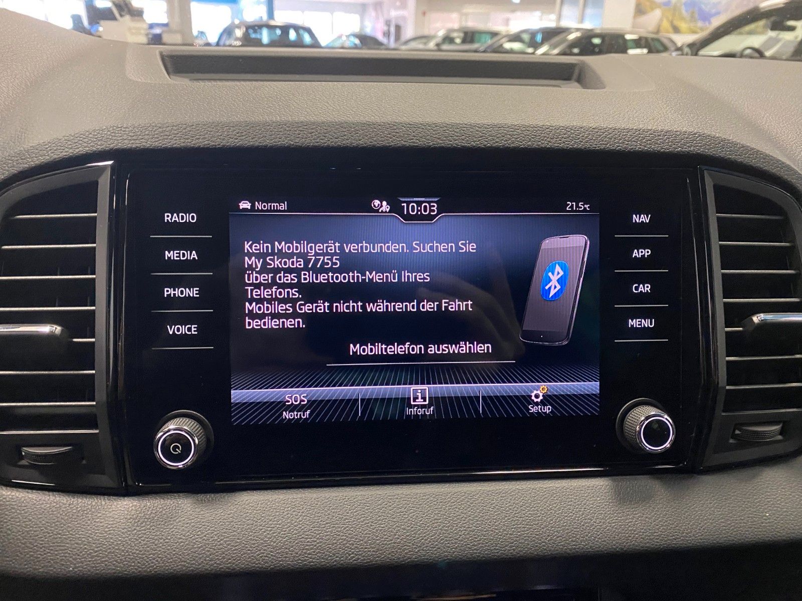 Fahrzeugabbildung SKODA Karoq 1.5l TSI DSG Sportline+NAVI+MATRIX+AHK+18"