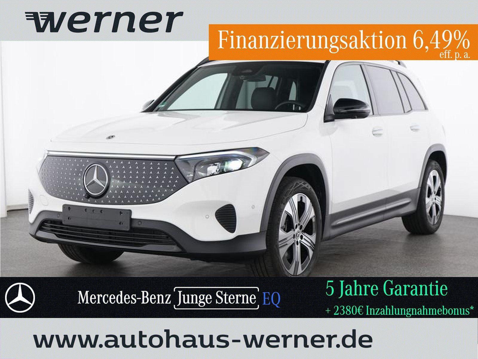MERCEDES-BENZ EQB 300 4M ELE-ART-ADV+ NIGHT FAP AHK MEMORY 19"