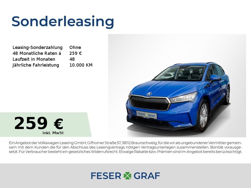 Skoda Enyaq 50 Loft NAVI/RFK/LED/SmartLink/PDCv+h
