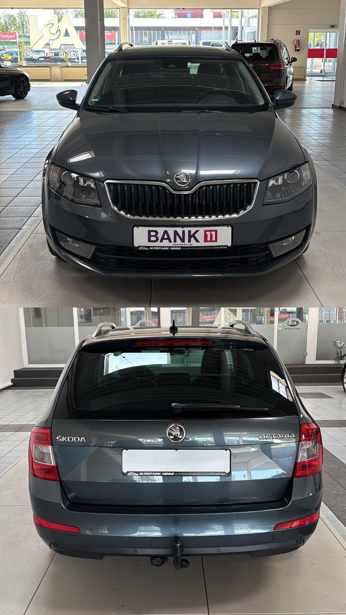 Skoda Octavia 2.0 TDI,Automatik,Scheckheft,Teilleder
