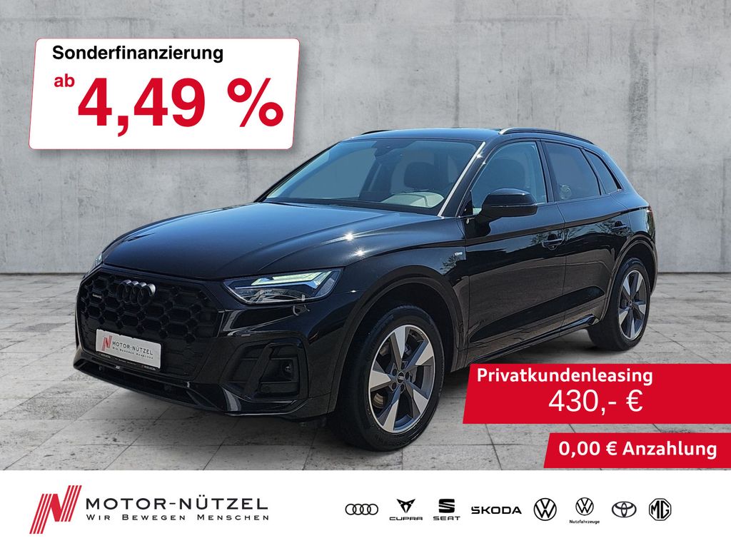 Abbildung Leasingangebot Audi Q5 45 TFSI QU S-TR S-LINE LED+NAVI+RFK+ACC+19"LM