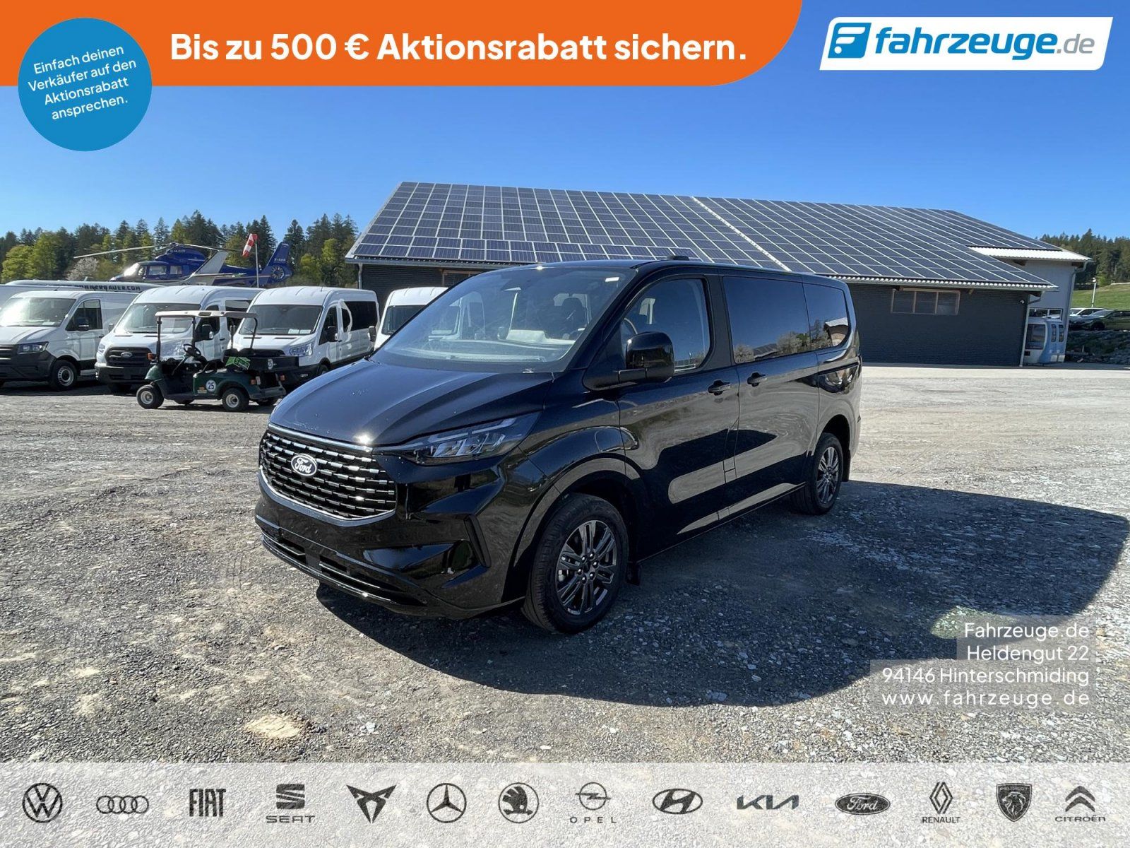 Ford Tourneo Custom 320 L1 AWD *KLIMA*SHZ*LED*KAM*