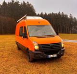 Volkswagen Crafter  - orange Wohnmobil oder -wagen
