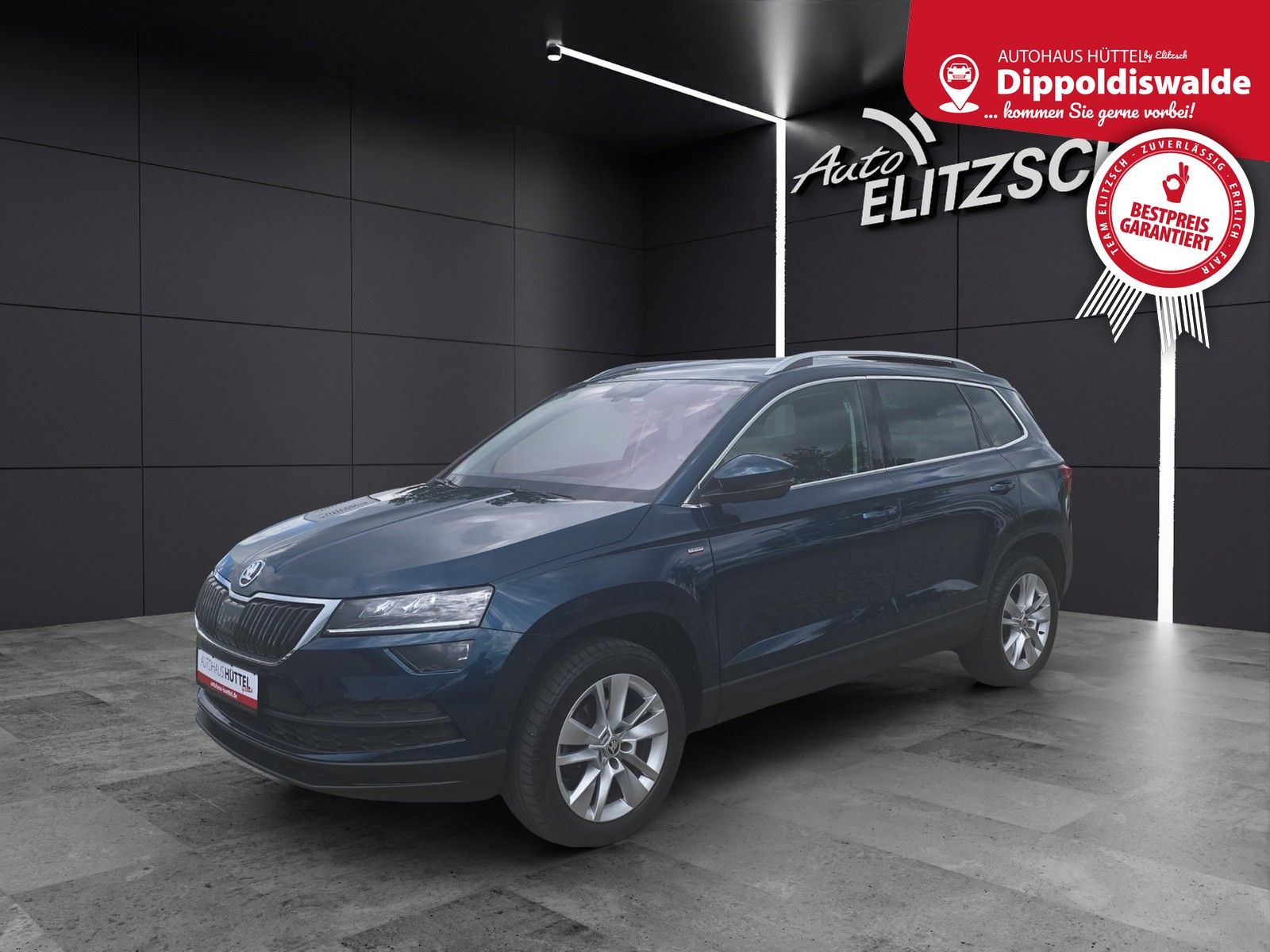 Fahrzeugabbildung SKODA Karoq Clever LED Navi AHK RFK VC SHZ