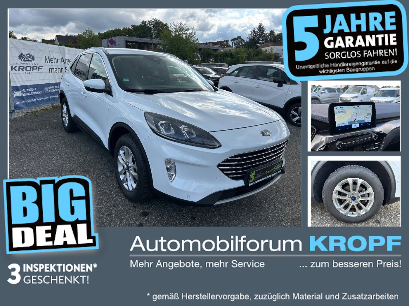 Ford Kuga 2.5 PHEV Titanium AHK*LED*ACC*HUD*NAV*SHZ*P