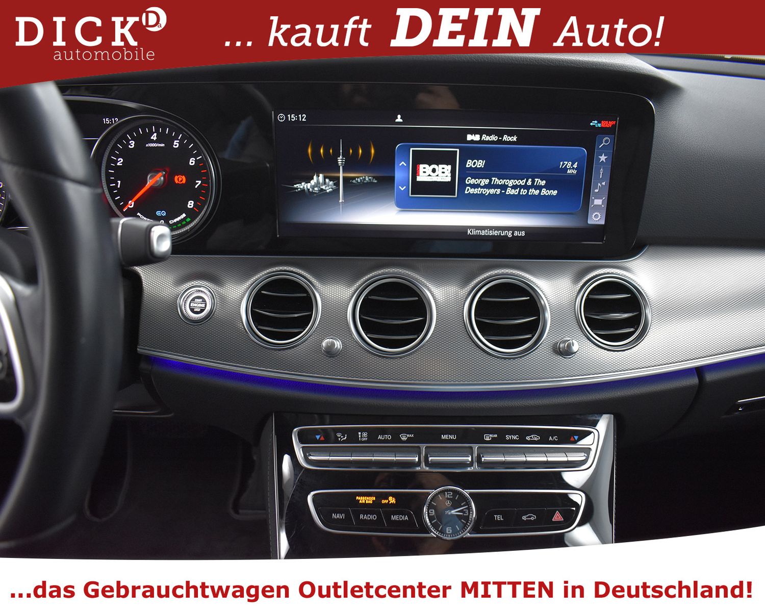 MERCEDES-BENZ E 200 T Avantg NIGHT+NAVI+KAM+LEDER+SHZ+LED+AHK+ - Image 14