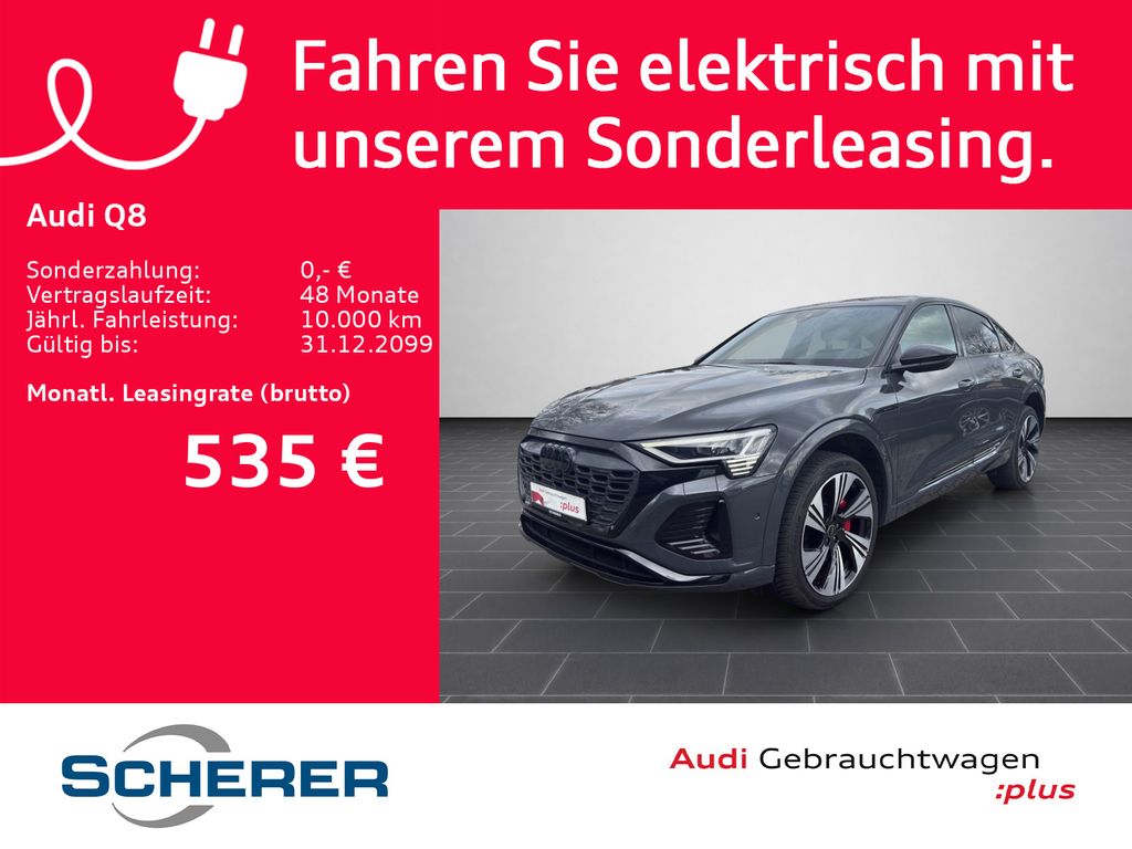 Audi Q8 Sportback 55 e-tron edition S line MATRIX PAN