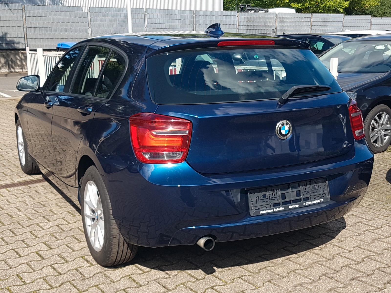 BMW 116i Automatik 1.Hand eGlasdach Navi Sitzheizg.