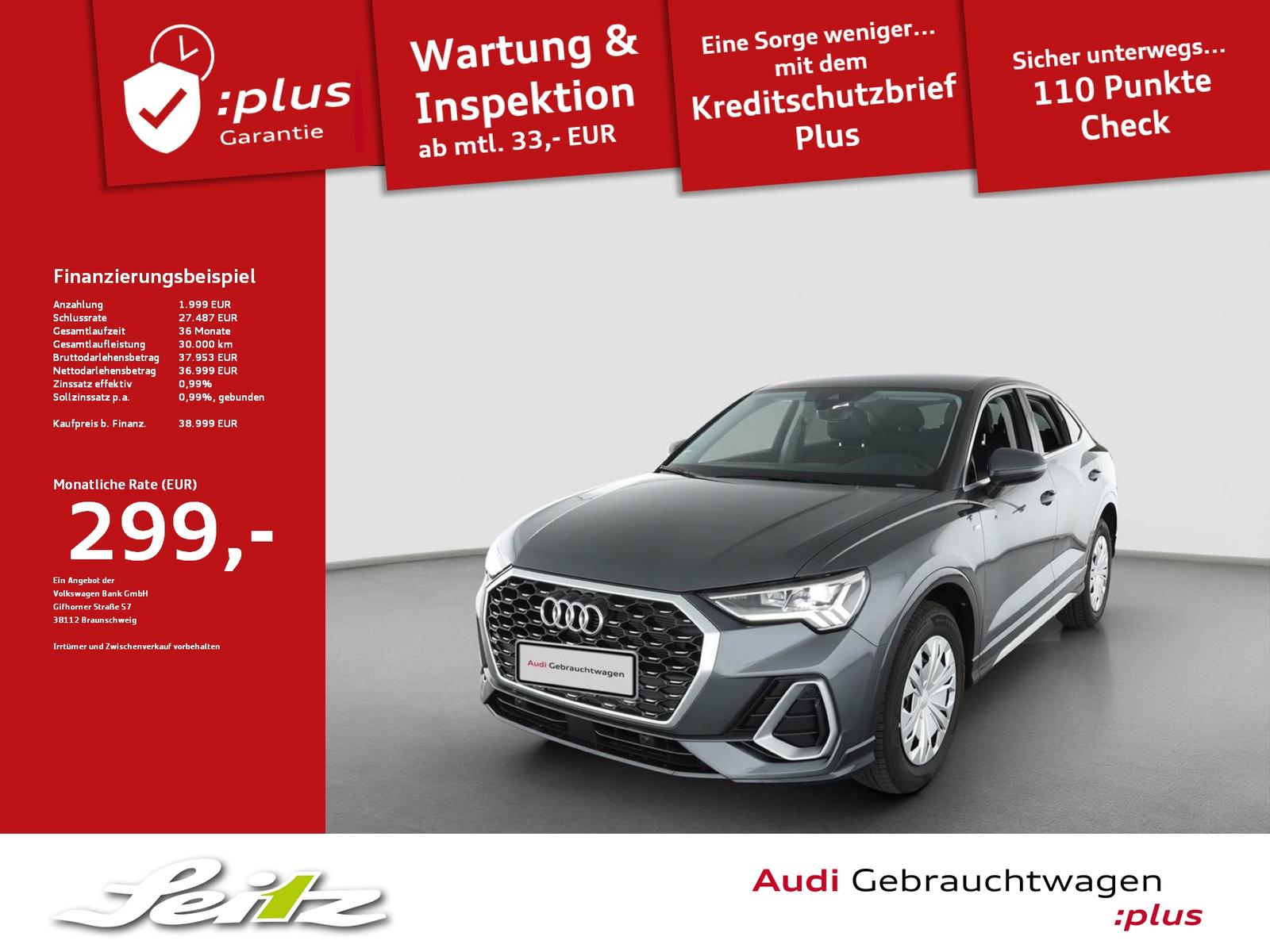 Audi Q3 Sportback 35 TFSI S line *AHK*LED*PDC*