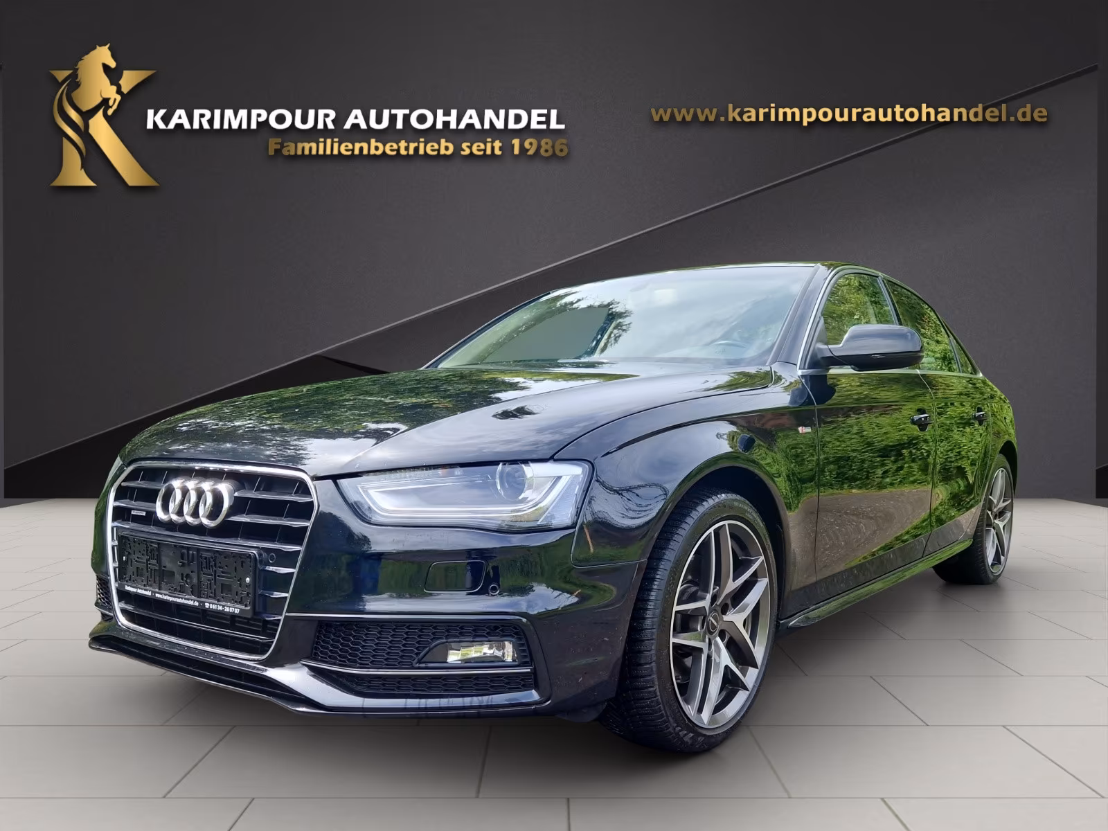 Audi A4*S-Line*Navi*Memory*Schiebedach*Leder*Bi-Xenon