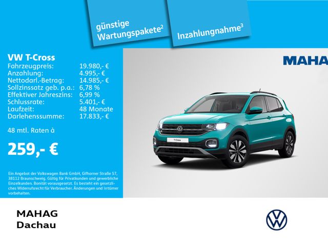 Volkswagen T-Cross 1.0 TSI MOVE Navi ParkPilot AppConnect 5