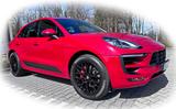 Porsche Macan GTS+SPORT PLUS+CHRONO+LED+PANO+APPRO/ASSIS - rote Porsche Macan