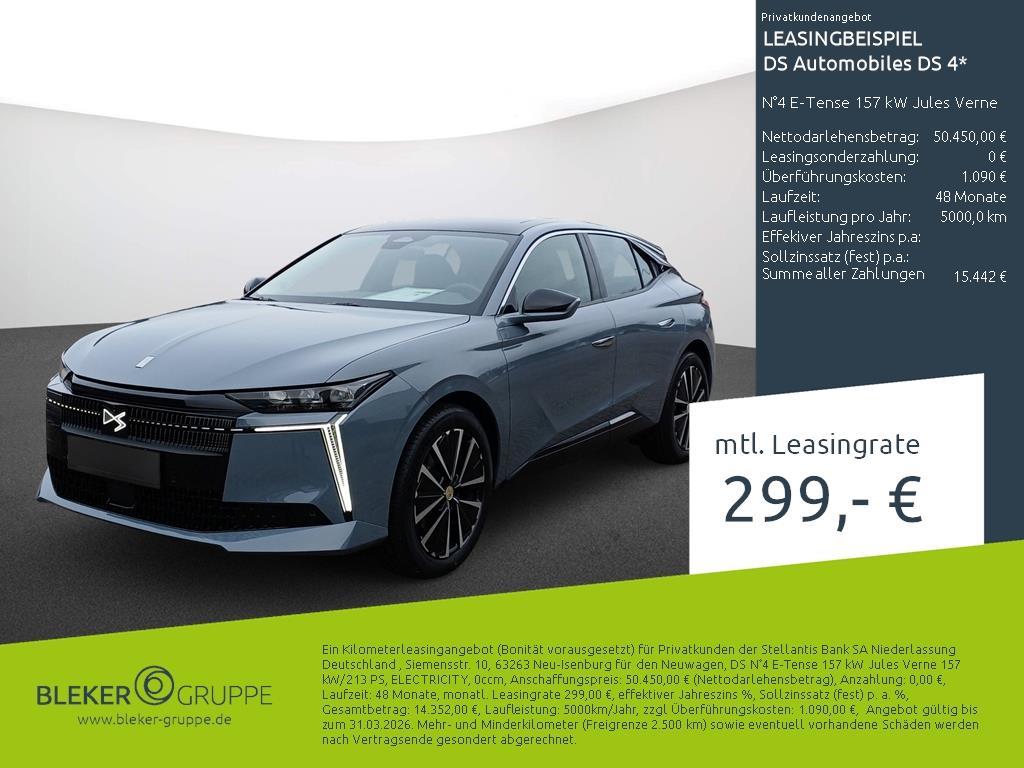 DS Automobiles DS4 N°4 E-Tense 157 kW Jules Verne