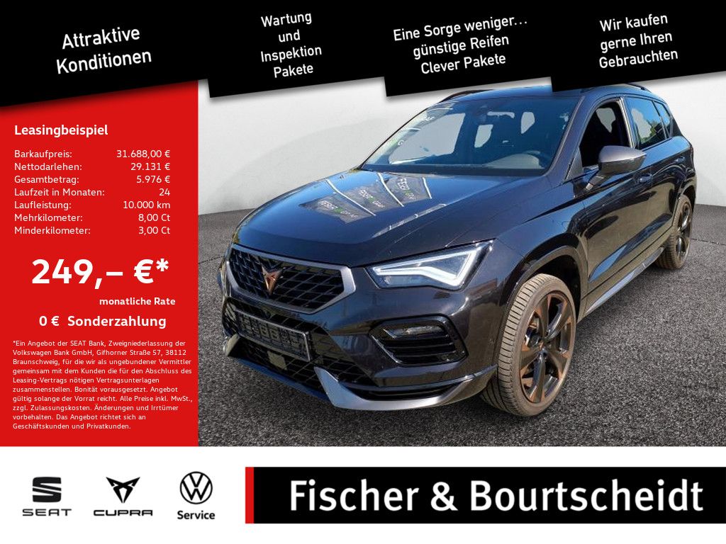 Cupra Ateca 2.0 TSI 4Drive KAMERA NAVI ACC FACEL. LED
