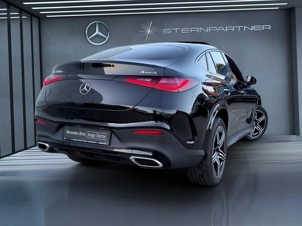 Mercedes-Benz GLC 400 e 4M Coupé AMG, Night, 20'', Burm3D,Pano imagem 3