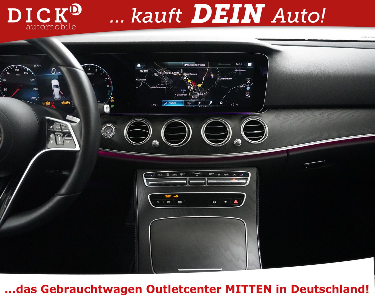 Fahrzeugabbildung Mercedes-Benz E300e T Avant NIGHT+WIDESC+STANDHZ+ACC+KAMER+18"