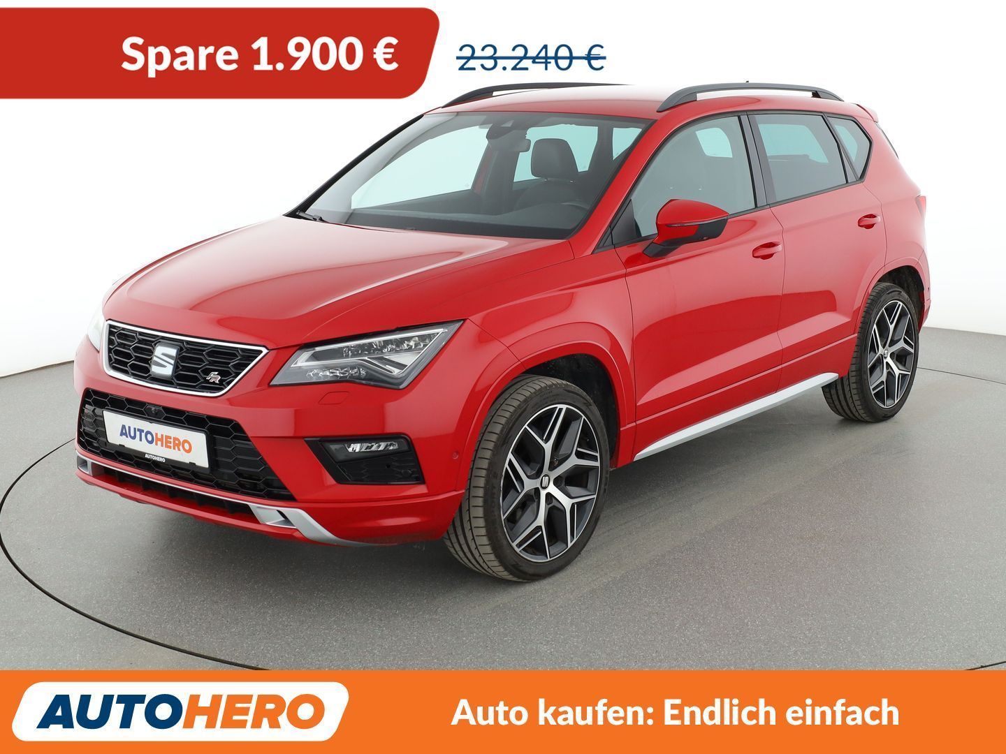 SEAT Ateca 2.0 TSI FR 4Drive Aut.*NAVI*ACC*CAM*SHZ*