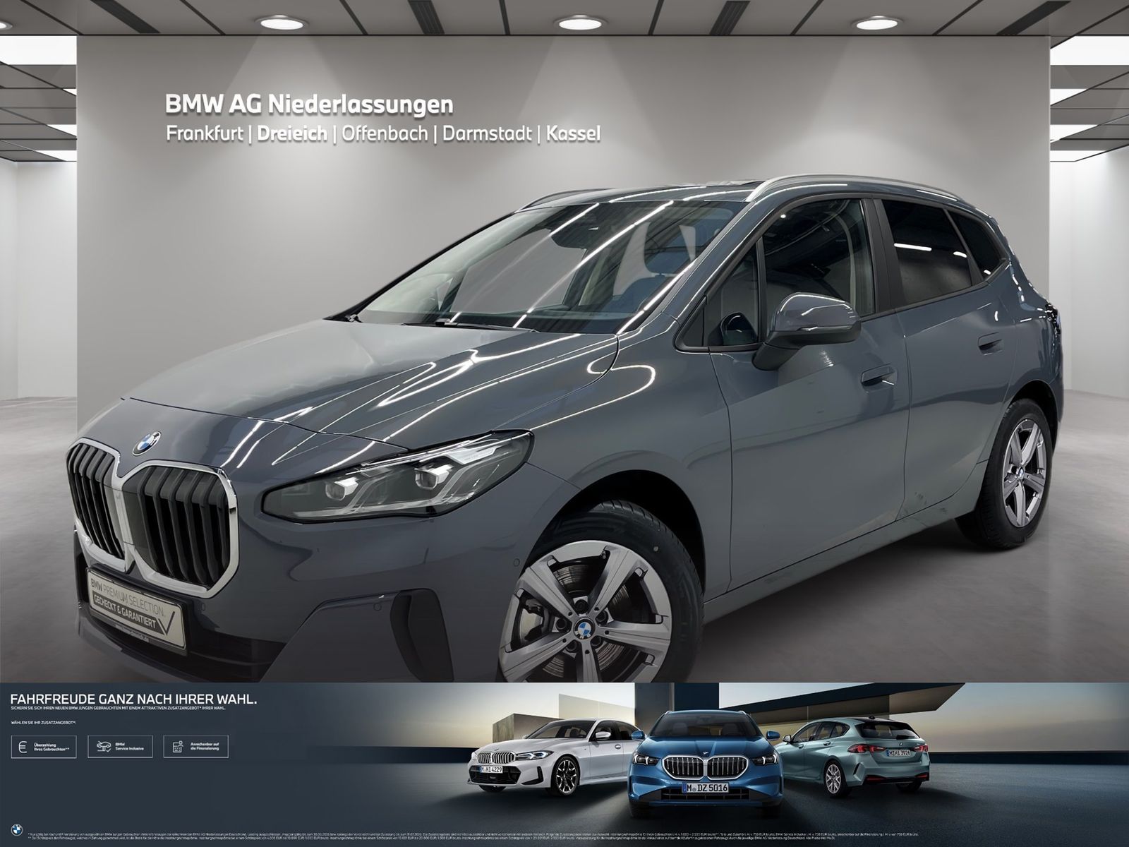 BMW 220i Active Tourer AHK Kamera Pano.Dach LED