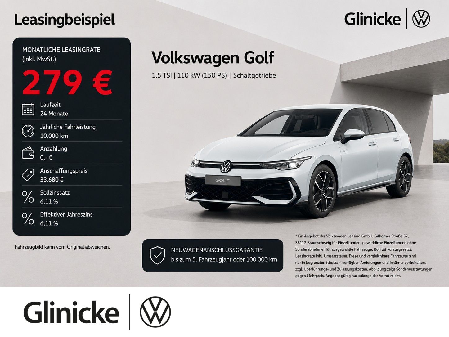 Volkswagen Golf VIII 1.5 TSI R-LINE AHK IQ Standheizung