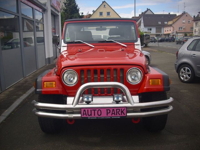 Jeep Wrangler 4,0 Sport TJ Rubicon Cabrio Flame Red