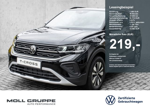 Volkswagen T-Cross GOAL 1.0 l TSI OPF 6-Gang LED/ACC/PDC