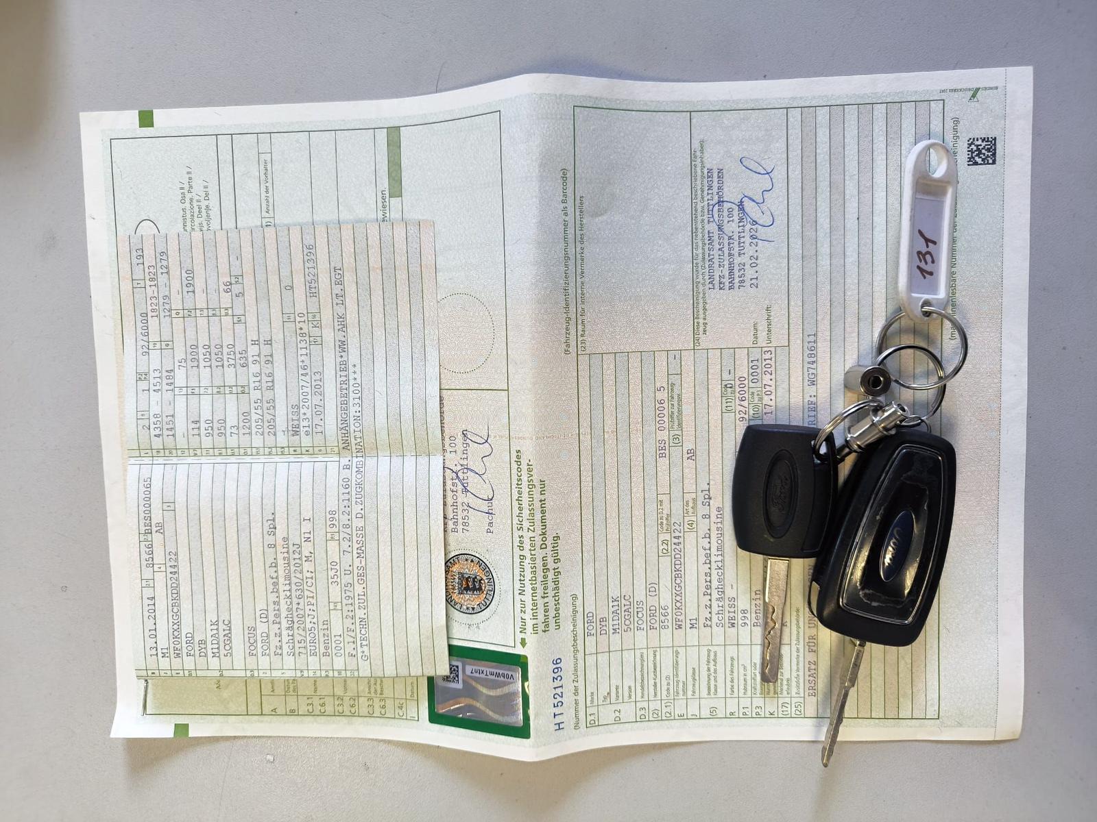 Ford Focus Sync Edition 1.0 EcoBoost Motorschaden