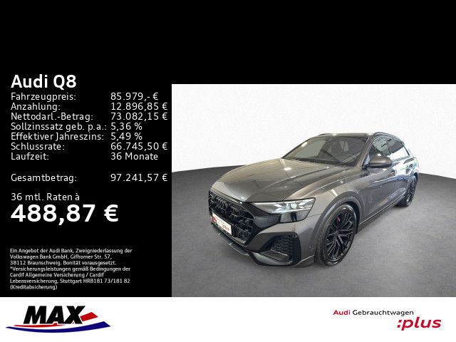 Q8 50 TDI QUATT S LINE HD-MATRIX+PANO+AHK+RAUTE+