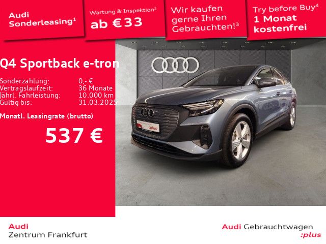 Audi Q4 Sportback 45 e-tron quattro MatrixLED AHK HuD