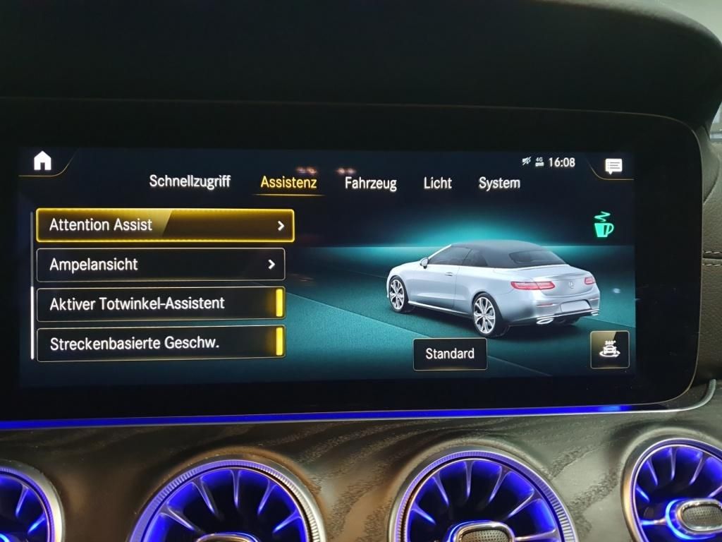 Fahrzeugabbildung Mercedes-Benz E 450 4MATIC Cabriolet Lust auf oben offen ?