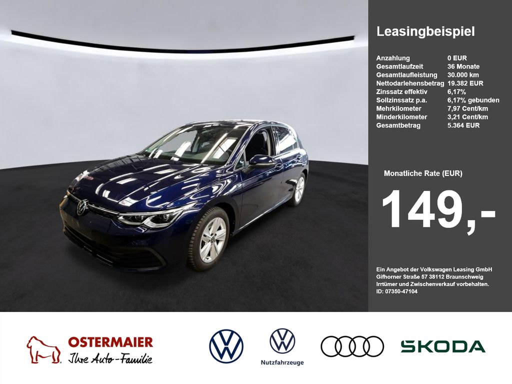 Golf VIII LIFE 1.5TSI 150PS ACC.5J-G.AHK.STHZG.K