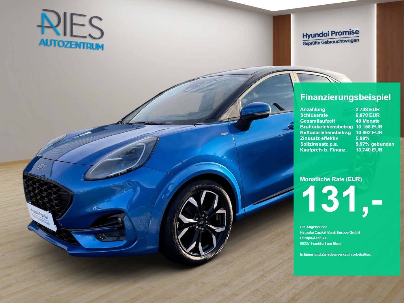 Ford Puma 1.0 EcoBoost ST-Line X KlimaA