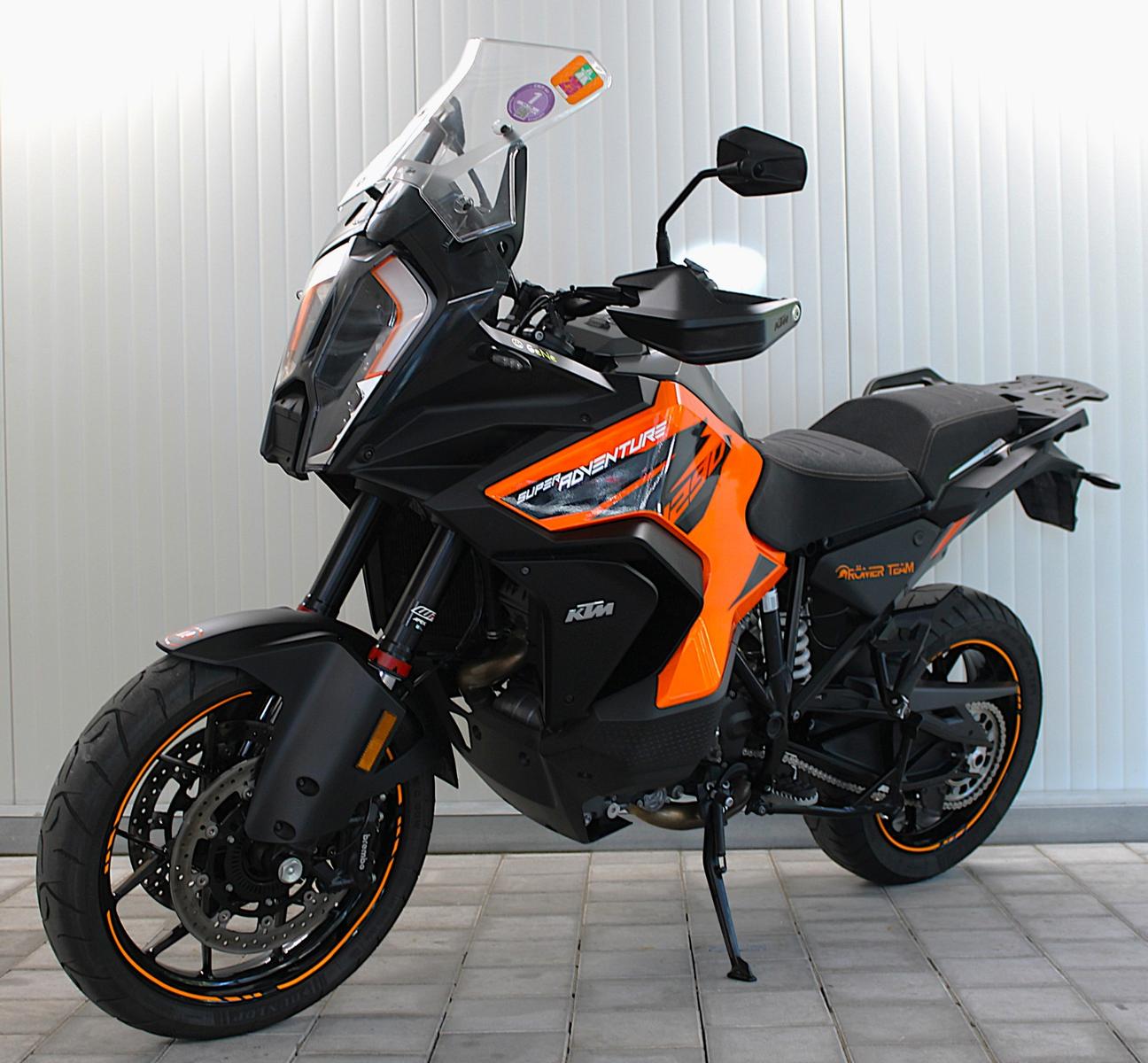 KTM 1290 Super Adventure S vom Römer Team