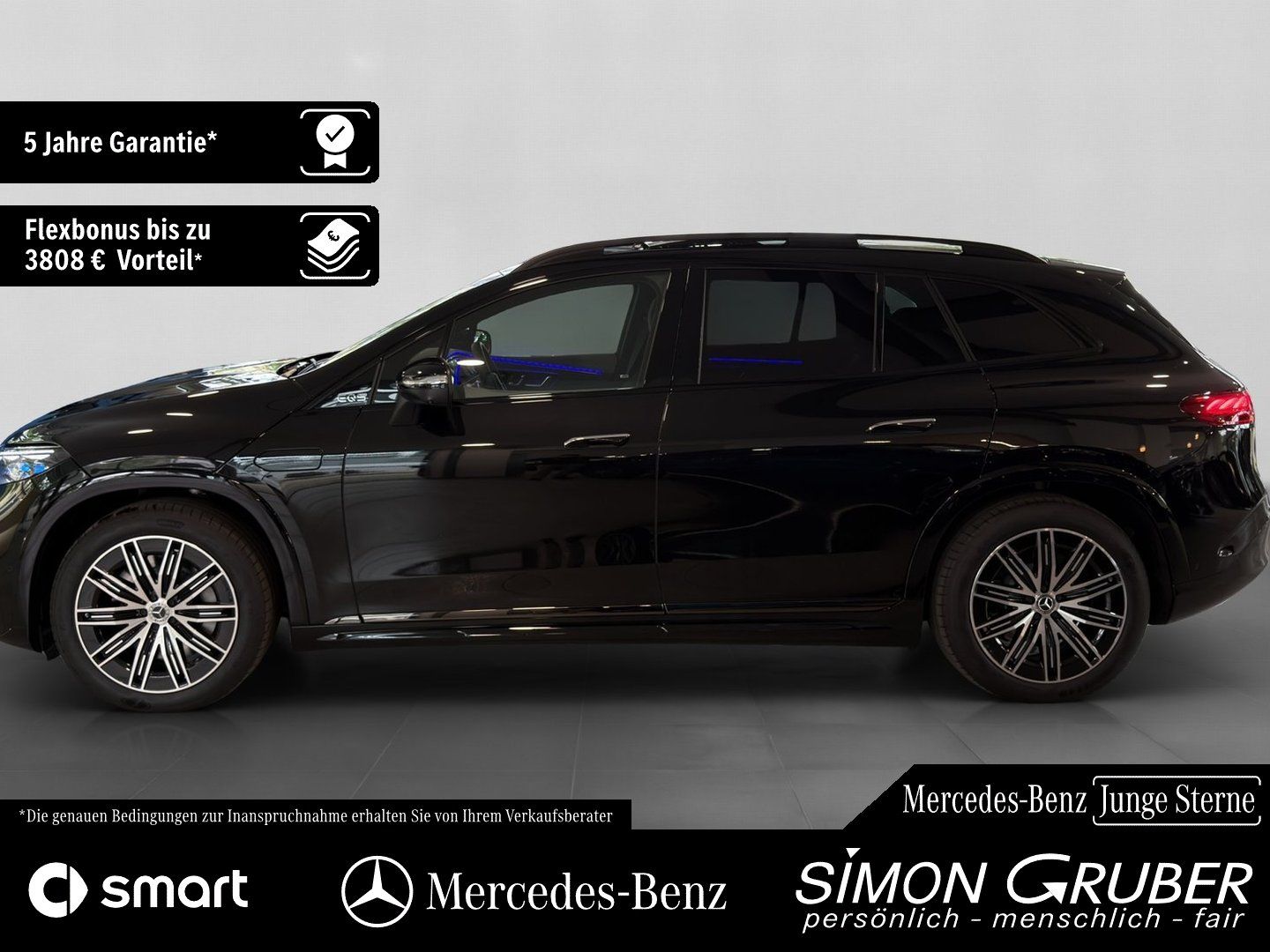 Fahrzeugabbildung Mercedes-Benz EQS 580 4M SUV AMG Premium+ Massage AHK 7 Sitze