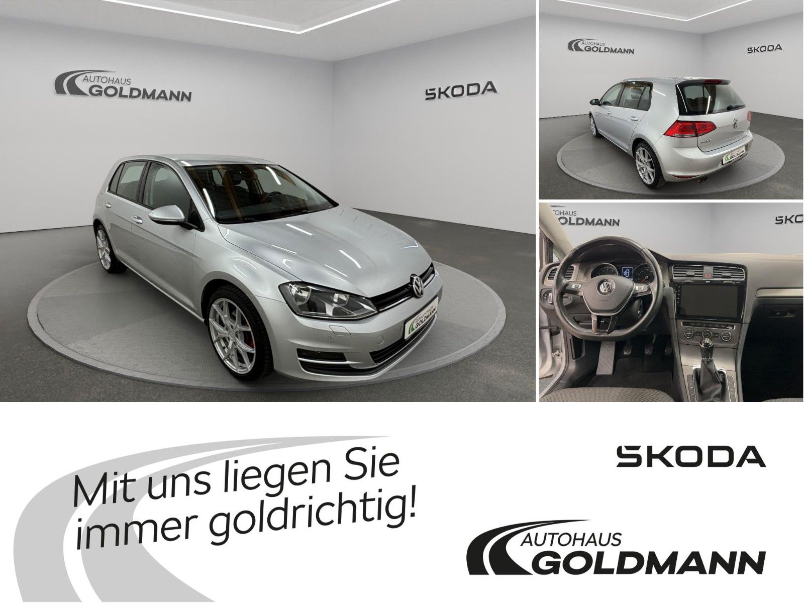 Fahrzeugabbildung Volkswagen Golf VII Lim. Comfortline 1.4 TSI BMT