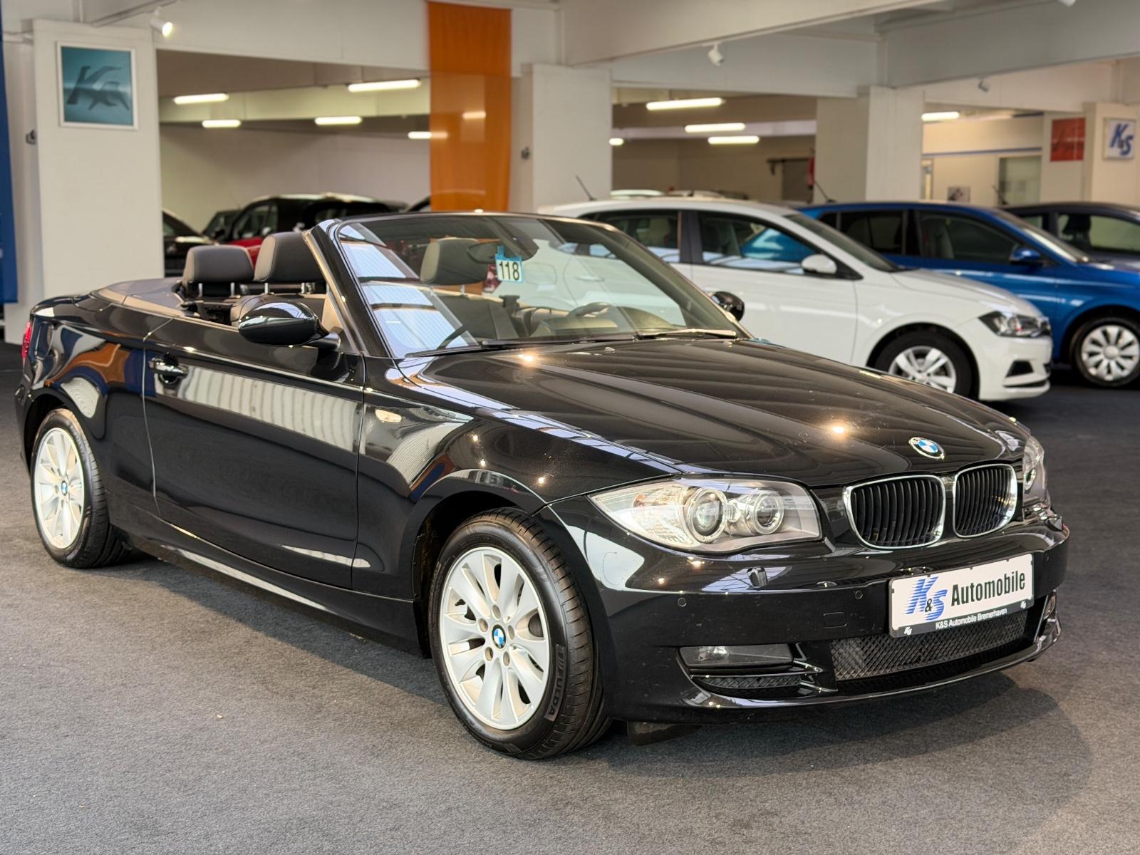BMW 118 1 Cabrio*LEDER*PDC*NAVI*XENON*ALU*TEMPO*MFL*