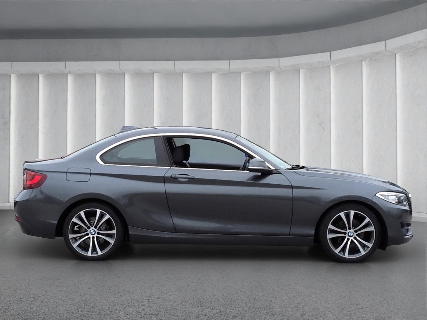 BMW 225 d Coupe Sport Line*Autom AHK Leder Harm/Kard