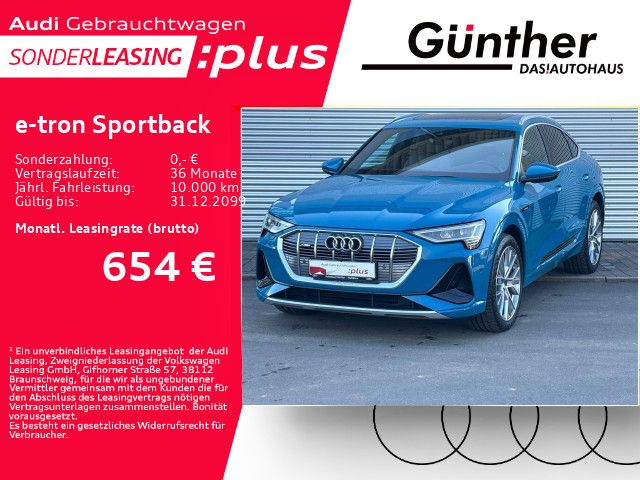 Audi e-tron Sportback 55 QUATTRO S-LINE+MATRIX+PANORA
