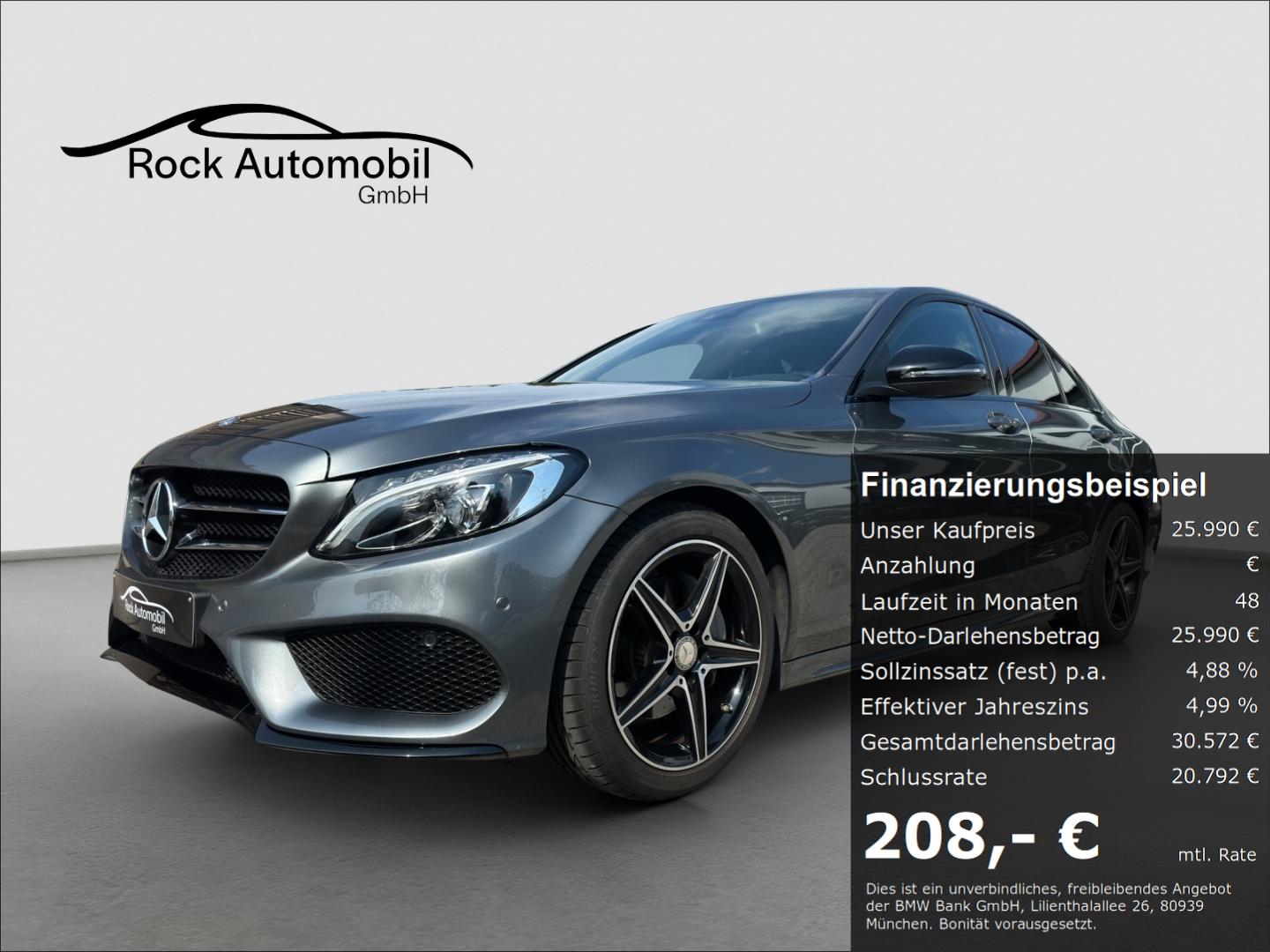 Mercedes-Benz C 200 9G AMG Line NIGHT LED