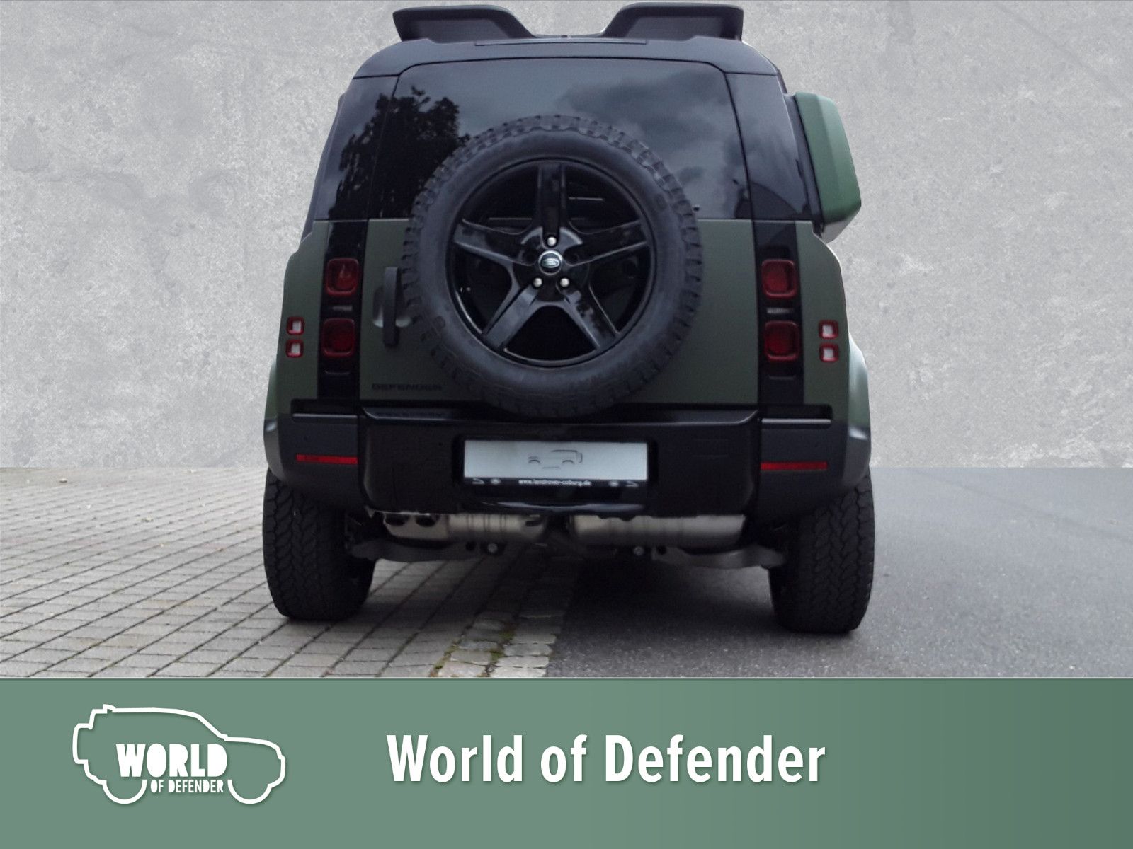 Fahrzeugabbildung Land Rover Defender 90 Hard Top D200 Hunter Edition