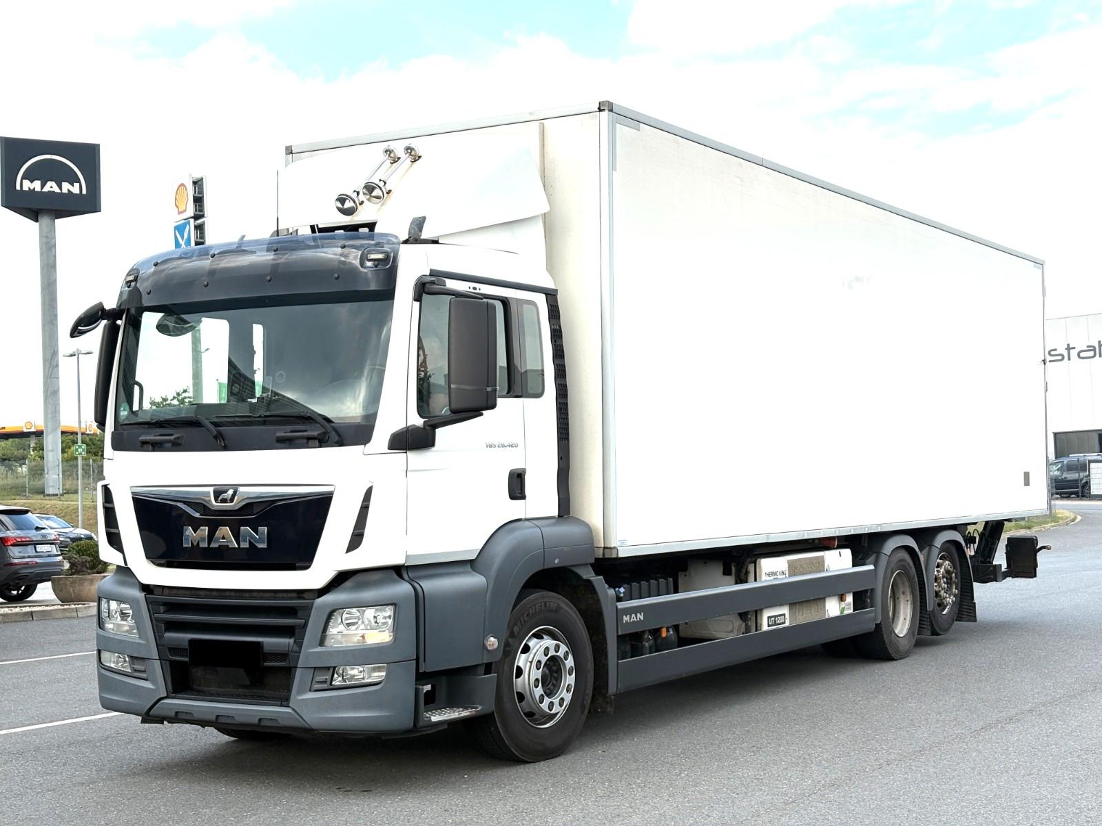 MAN TGS 26.420, Thermoking, Koffer 9800mm