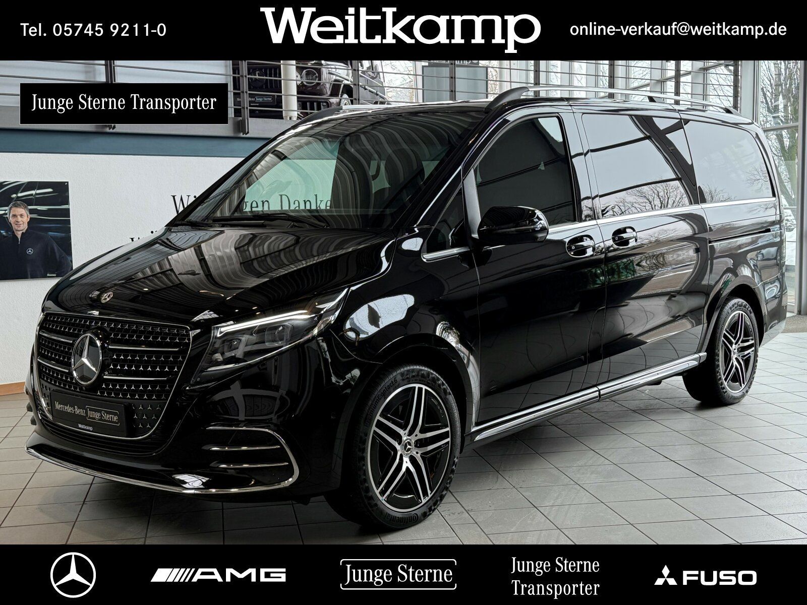 MERCEDES-BENZ V 250 d AVANTGARDE Lang AMG+360°+AHK+BURM.+DIST.