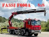 Mercedes-Benz ACTROS 4146 * FASSI F600A + FUNK * 8x8 !! - Mercedes-Benz Actros 4146