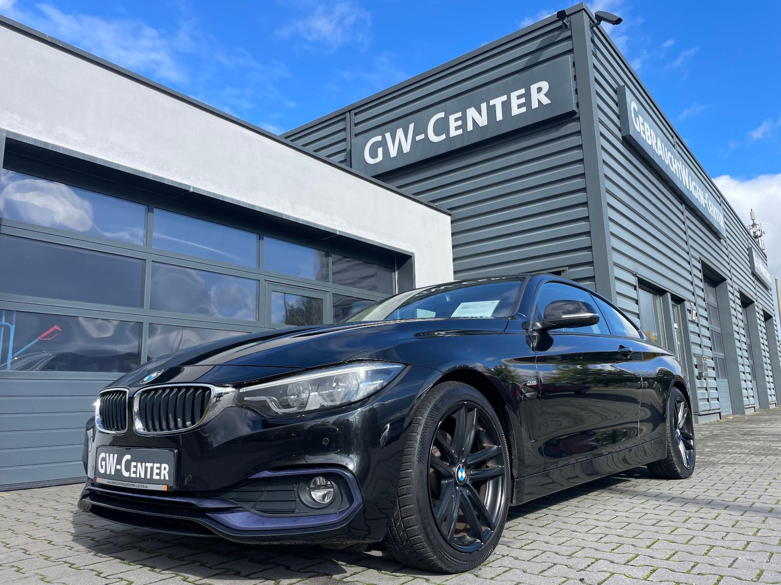 BMW 420 d Coupe Sport Line / LED / LEDER / NAVI / WR